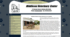 Desktop Screenshot of middlesexvetcenter.com